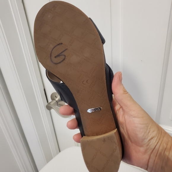 EC Vionic Lorne Black Leather Crisscross Sandals Size 10, Business, Clas… - Picture 13 of 15